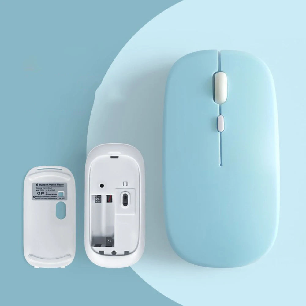 Wireless Bluetooth Mouse for Ipad Samsung Huawei Lenovo Tablet Android Windows Tablet Battery Mouse for Laptop Notebook Computer