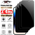 Privacy Screen Protector for Iphone 17 Pro Max Anti-Spy Glass for Iphone 16 15 14 13 12 11 Pro Max Privacy Film Iphone 17
