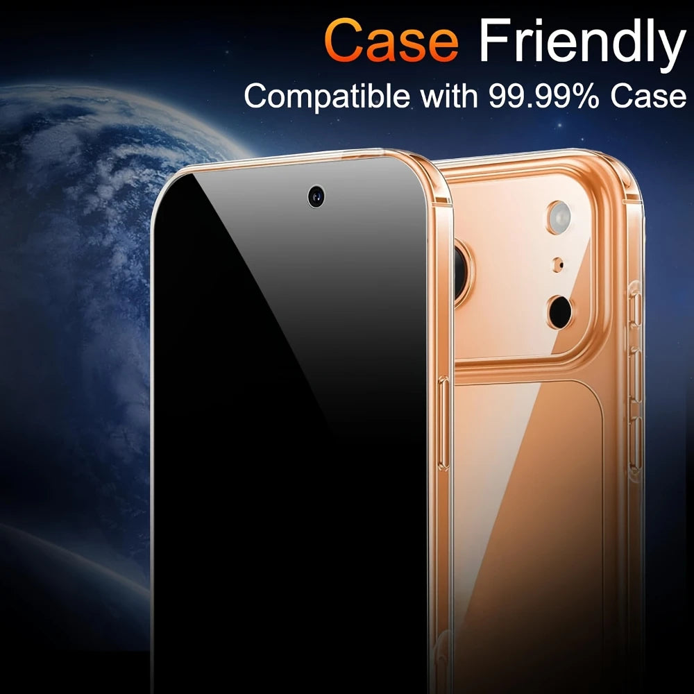 Privacy Screen Protector for Iphone 17 Pro Max Anti-Spy Glass for Iphone 16 15 14 13 12 11 Pro Max Privacy Film Iphone 17