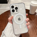 For Magesafe Magnetic Transparent Wireless Charger Case for Iphone 17 16 14 15 12 13 Pro Max 11 Funda Shockproof Acrylic Cover