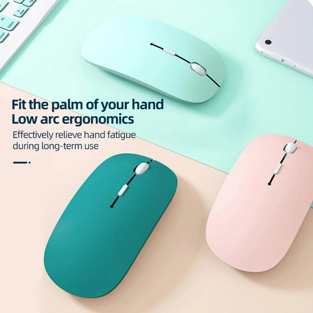 Wireless Bluetooth Mouse for Ipad Samsung Huawei Lenovo Tablet Android Windows Tablet Battery Mouse for Laptop Notebook Computer